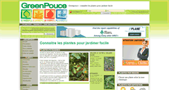 Desktop Screenshot of greenpouce.com